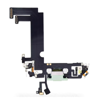 Charging Port Flex Cable For Apple iPhone 12 Mini (Original Pulled) (Green)
