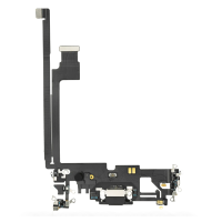 Charging Port Flex Cable For Apple iPhone 12 Pro Max (Original Pulled) (Graphite)