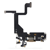 Charging Port Flex Cable For Apple iPhone 13 Pro (Original Pulled) (Gold)