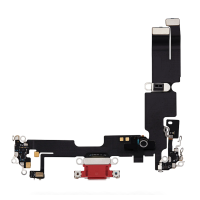 Charging Port Flex Cable For Apple iPhone 14 Plus (Original Pulled) (Red)