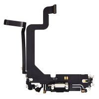 Charging Port Flex Cable For Apple iPhone 14 Pro Max (Original Pulled) (Space Black)