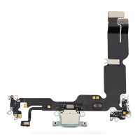 Charging Port Flex Cable For Apple iPhone 15 Plus (Original Pulled) (Green)