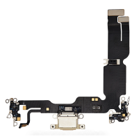 Charging Port Flex Cable For Apple iPhone 15 Plus (Original Pulled) (Yellow)