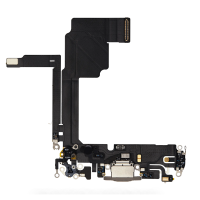 Charging Port Flex Cable For Apple iPhone 15 Pro (Original Pulled) (Natural Titanium)