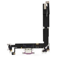 Charging Port Flex Cable For Apple iPhone 16 Plus (Original Pulled) (Pink)