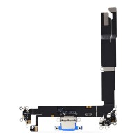 Charging Port Flex Cable For Apple iPhone 16 Plus (Original Pulled) (Ultramarine)