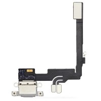 Charging Port Flex Cable For Apple iPhone 16 Pro (Original Pulled) (White Titanium)