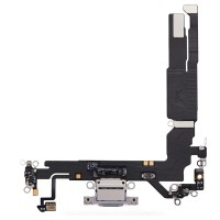 Charging Port Flex Cable For Apple iPhone 17 (Original Pulled) (Lavender)