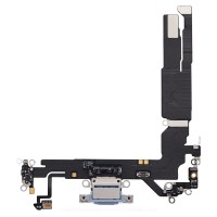 Charging Port Flex Cable For Apple iPhone 17 (Original Pulled) (Mist Blue)