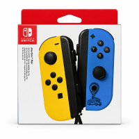 Ασύρματο Χειριστήριο Nintendo Switch Joy Con Pair Κίτρινο + Μπλε με Σχέδιο Fortnite
