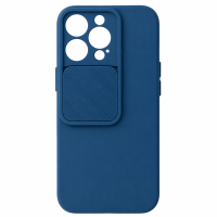 Θήκη TPU Cover με Προστασια Καμερας για Apple iPhone 13 Pro – Μπλε