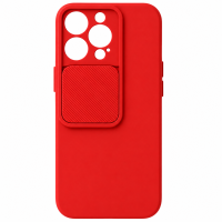 Θήκη TPU Cover με Προστασια Καμερας για Apple iPhone 13 Pro – Κόκκινο