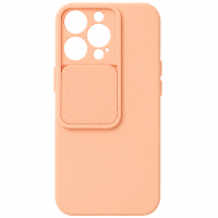 Θήκη TPU Cover με Προστασια Καμερας για Apple iPhone 13 Pro – Peach
