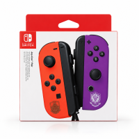 Ασύρματο Χειριστήριο Nintendo Switch Controller Joy-Pad LR Wireless Κόκκινο + Μωβ Pokemon Scarlet & Violet Special Edition
