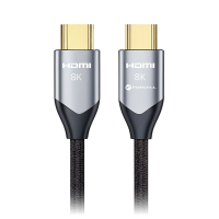Forcell Cable HDMI 2.1 Cafule 8K 60Hz / 4K 120Hz– Ultra High Speed, HDR,eARC, VRR, 48Gbps 2m black