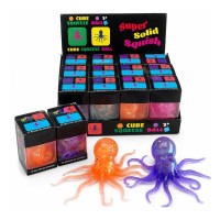 Squishy Octopus Αντι-στρες Παιχνίδι Χταπόδι τυχαίο χρώμα 1τμχ