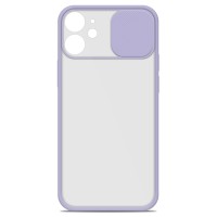Θήκη Σιλικόνης με Προστασια Καμερας για Apple iPhone 13 Pro – Λιλά