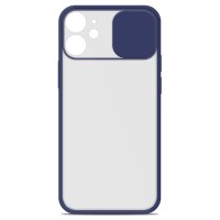 Θήκη Σιλικόνης με Προστασια Καμερας για Apple iPhone 13 Pro – Μπλε