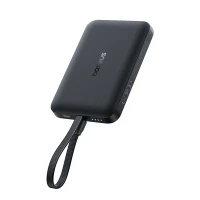 BASEUS Power Bank 10000 mAh, 30W + Build-in cable Type-C, EnerFill FM11 Magnetic /black/ - E0028904