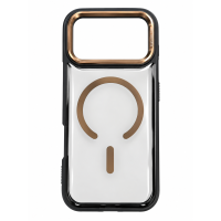 Διάφανη Θήκη MagCase Mobicase με Προστασία Κάμερας για Apple iPhone 17 - Χρυσό