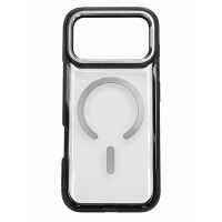 Διάφανη Θήκη MagCase Mobicase με Προστασία Κάμερας για Apple iPhone 17 Pro - Ασημί