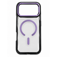 Διάφανη Θήκη MagCase Mobicase με Προστασία Κάμερας για Apple iPhone 17 Pro Max - Μωβ