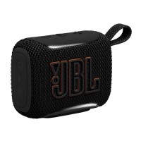 JBL Go 5 Αδιάβροχο Ηχείο Bluetooth 4.8W με Διάρκεια Μπαταρίας έως 10 ώρες Μαύρο
