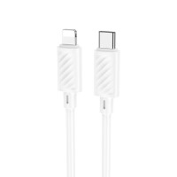 HOCO Cable Type-A - Lightning, 1m, 2.4A, Gratified /white/ - X88