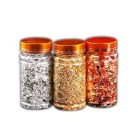 Φύλλα ασήμι για διακόσμηση νυχιών  - Nail art decoration foil glitter