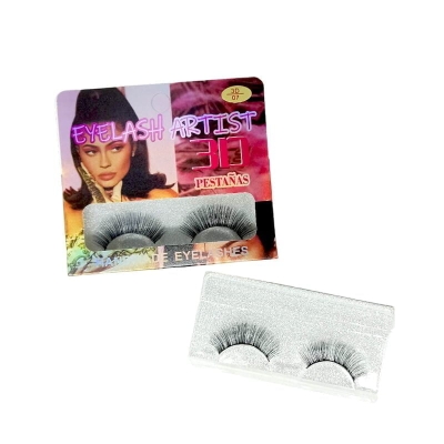 Βλεφαρίδες 3D 2 ζευγάρια 12τεμ - Luxury mink Eyelashes