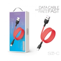 Tranyoo Καλώδιο δεδομένων Type-C 2A 3m S7-C - Fast charger cable