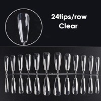 Manicure Protector Tips Διάφανα Nύχια 500τμχ - Nail Tips