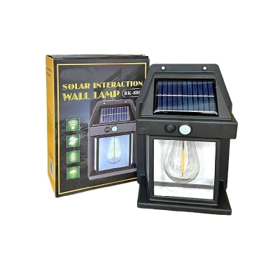 Επιτοίχιο ηλιακό φωτιστικό κήπου DK-888- Solar Interaction Wall Lamp