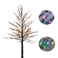 Led Φωτιζόμενο Χριστουγεννιάτικο Δέντρο Με 300Led Πολύχρωμο Φωτισμό 1.80m - Chistmas LED tree RGB light