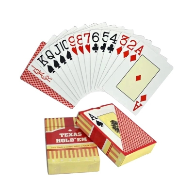 Texas Hold' Em Τράπουλα - Poker Plastic Playing Cards