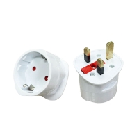 Αντάπτορας Πρίζας από Ελλάδας σε Αγγλίας EA1310 - Adaptor from 13Amp to Schuko GS Socket