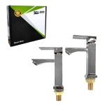 Wal-God Βρύση Νεροχύτη/ Μπαταρία Νιπτήρα 2τμχ - Water Tap Sanitary Wares 2pcs