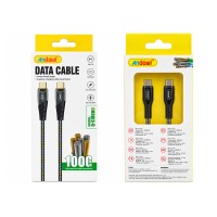 Andowl Καλώδιο δεδομένων Type-c σε Type-c 5A 1M Q-SJ8080 - Data Cable