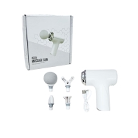 Φορητό Μηχάνημα Μασάζ με 4 Κεφαλές - Mini Massage Gun