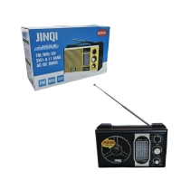 JINQI Ραδιόφωνο Ρετρό FM/MW/SW με Κεραία & AC/DC Λειτουργία J-2009LW – Vintage Radio