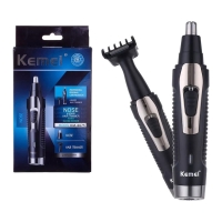 KEMEI Τρίμερ Επαναφορτιζόμενο για Μύτη, Αυτιά και Φαβορίτες KM-6675 - Nose & Beard Hair Trimmer