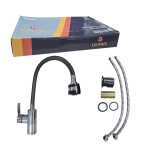 Μπαταρία Κουζίνας με Εύκαμπτο Λαιμό - Kitchen Faucet with Flexible Spout