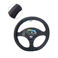 Universal Κάλυμμα Τιμονιού Δερματίνη 37,5–39,5cm - Steering Wheel Cover Leatherette