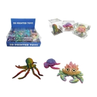 Παιχνίδια 3D Ζωάκια Θαλάσσης - 3D Printed Sea Animal Toys