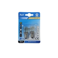 R&H Λάμπες Φούρνου E14 15W 300° Σετ 2 Τεμαχίων - Oven Bulbs E14 15W 300° Set of 2 Pieces