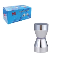 HBMK Χειρολαβή Πόρτας Τζαμιού Ασημί - Silver Glass Door Handle