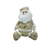 Διακοσμητικός Άγιος Βασίλης Χρυσός 30cm - Decorative Gold Santa Claus