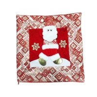 Χριστουγεννιάτικη Μαξιλαροθήκη με Άγιο Βασίλη 44 x 44 cm – Christmas Cushion Cover with Santa Claus