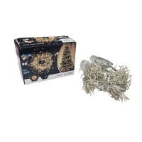 Χριστουγεννιάτικα Λαμπάκια Πρίζας LED Θερμό Χρώμα σε Κουλούρα με Τηλεχειριστήριο 500L 50m - Christmas atmosphere light string warm light