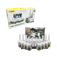 Andowl Σετ Καμερών Παρακολούθησης 8 Καναλιών Andowl Q-S666 PRO - 8-Way Monitoring Set